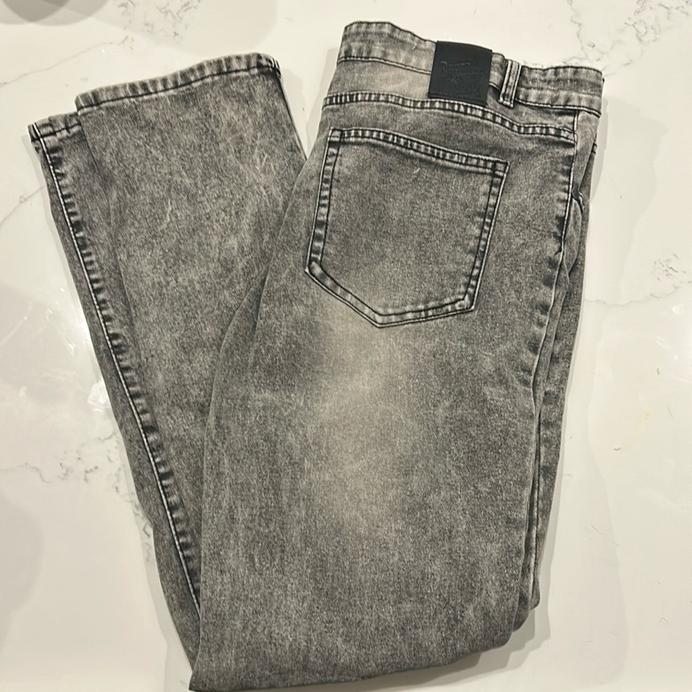 Retro Stitch Slim Jeans